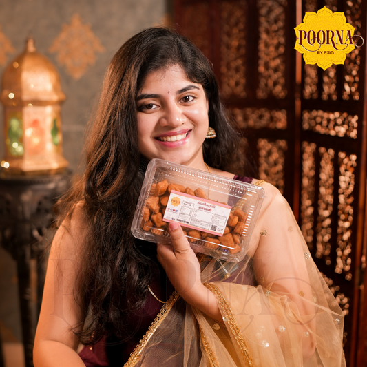 POORNA Shankarpali | Diwali Special | Handmade | Tea Time Snacks | Sweet Fried Dough Diamonds