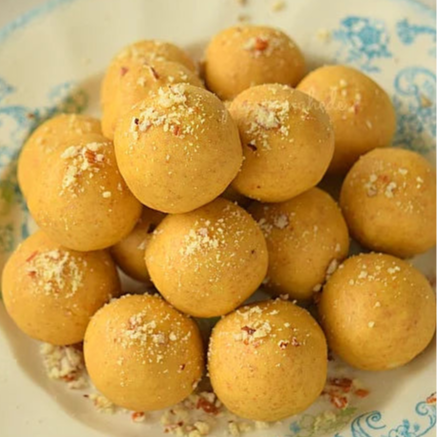 POORNA Besan Laddu | Desi Ghee | Cardamom | Handmade | Diwali Special