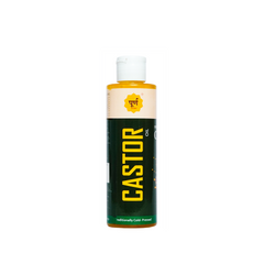 POORNA Cold-Pressed Castor Oil | 100% Pure, Natural, and Unfiltered Oil