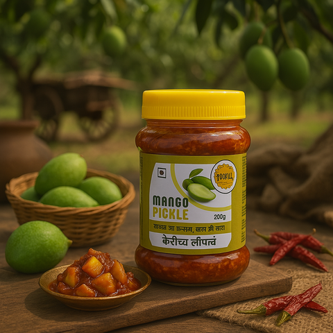 POORNA Mango Pickle | कैरीचं लोणचं | आम का आचार | 100% Natural and Homemade