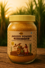 POORNA Jaggery Powder | 100% Natural and No Added Preservatives