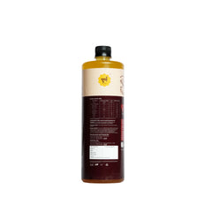 POORNA Cold-Pressed Groundnut Oil | 100% Pure, Raw, and Unfiltered | Junagad Peanuts
