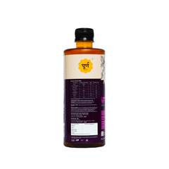 POORNA Wood-Pressed Mustard Oil | 100% Pure, Natural, and Unfiltered Oil