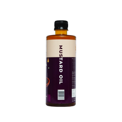 POORNA Wood-Pressed Mustard Oil | 100% Pure, Natural, and Unfiltered Oil