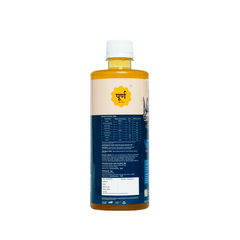 POORNA Cold-Pressed Sesame Oil | 100% Pure, Natural, and Unfiltered Oil
