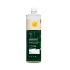 POORNA Cold-Pressed Coconut Oil | 100% Pure, Natural, and Unfiltered Oil
