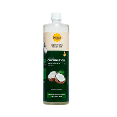 POORNA Cold-Pressed Coconut Oil | 100% Pure, Natural, and Unfiltered Oil