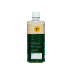 POORNA Cold-Pressed Coconut Oil | 100% Pure, Natural, and Unfiltered Oil