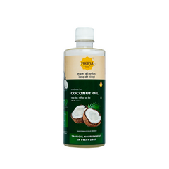 POORNA Cold-Pressed Coconut Oil | 100% Pure, Natural, and Unfiltered Oil