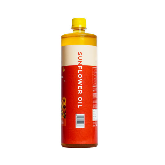 POORNA Wood-Pressed Sunflower Oil | लाकडीघाणा सूर्यफूल तेल | Cold Press Extraction | 100% Pure, Natural, and Unfiltered Oil